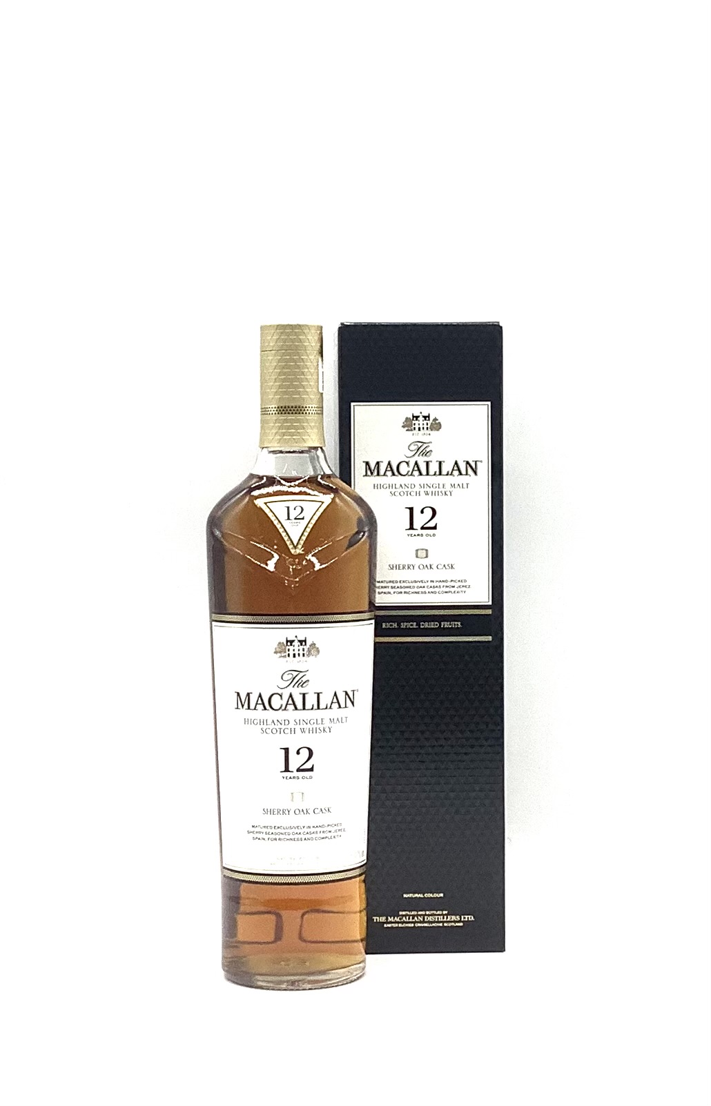 MACALLAN マッカラン 12年 シェリーオークカスク 40% 700ml-