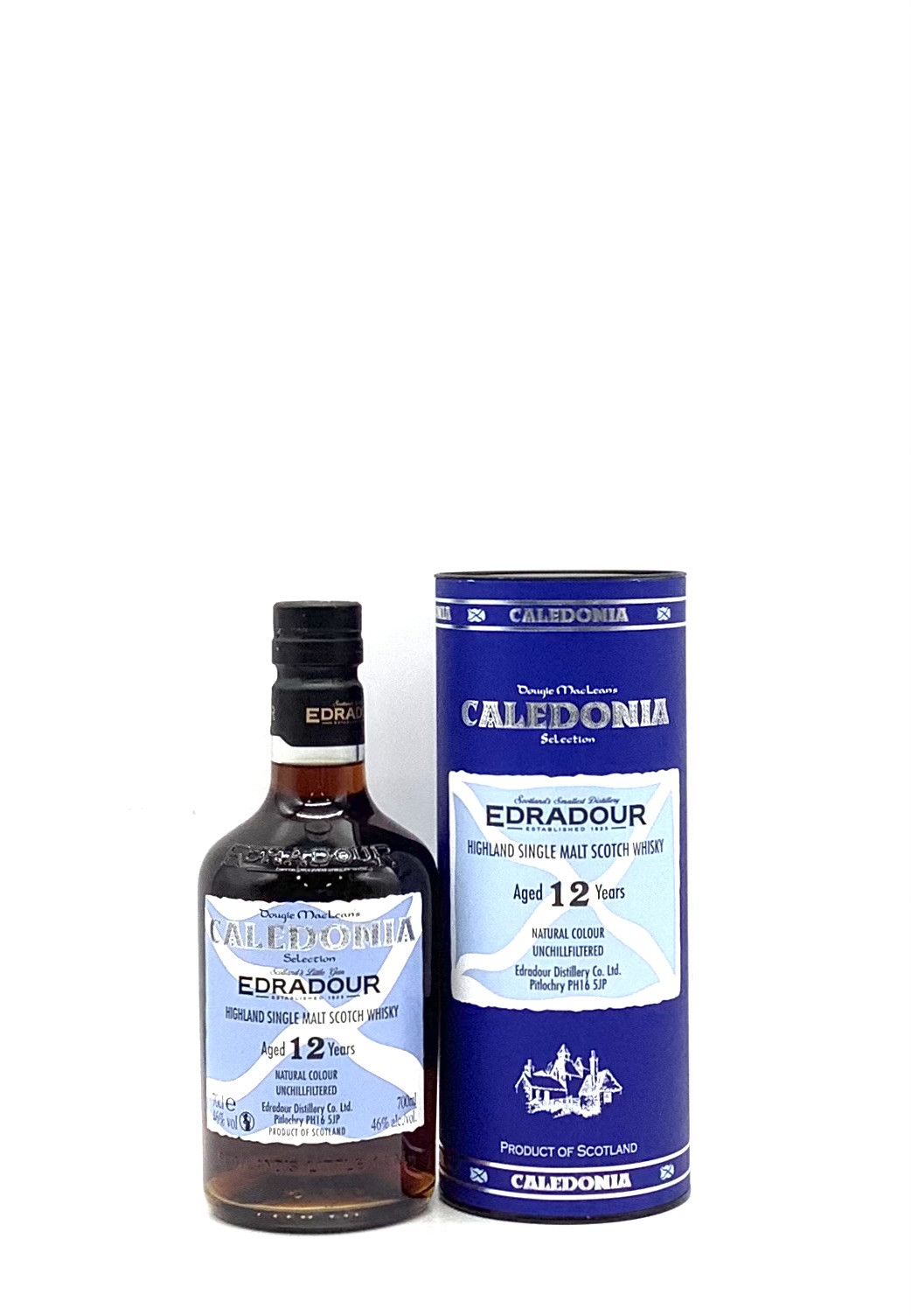 エドラダワー　12年　カレドニア　46°　700ml