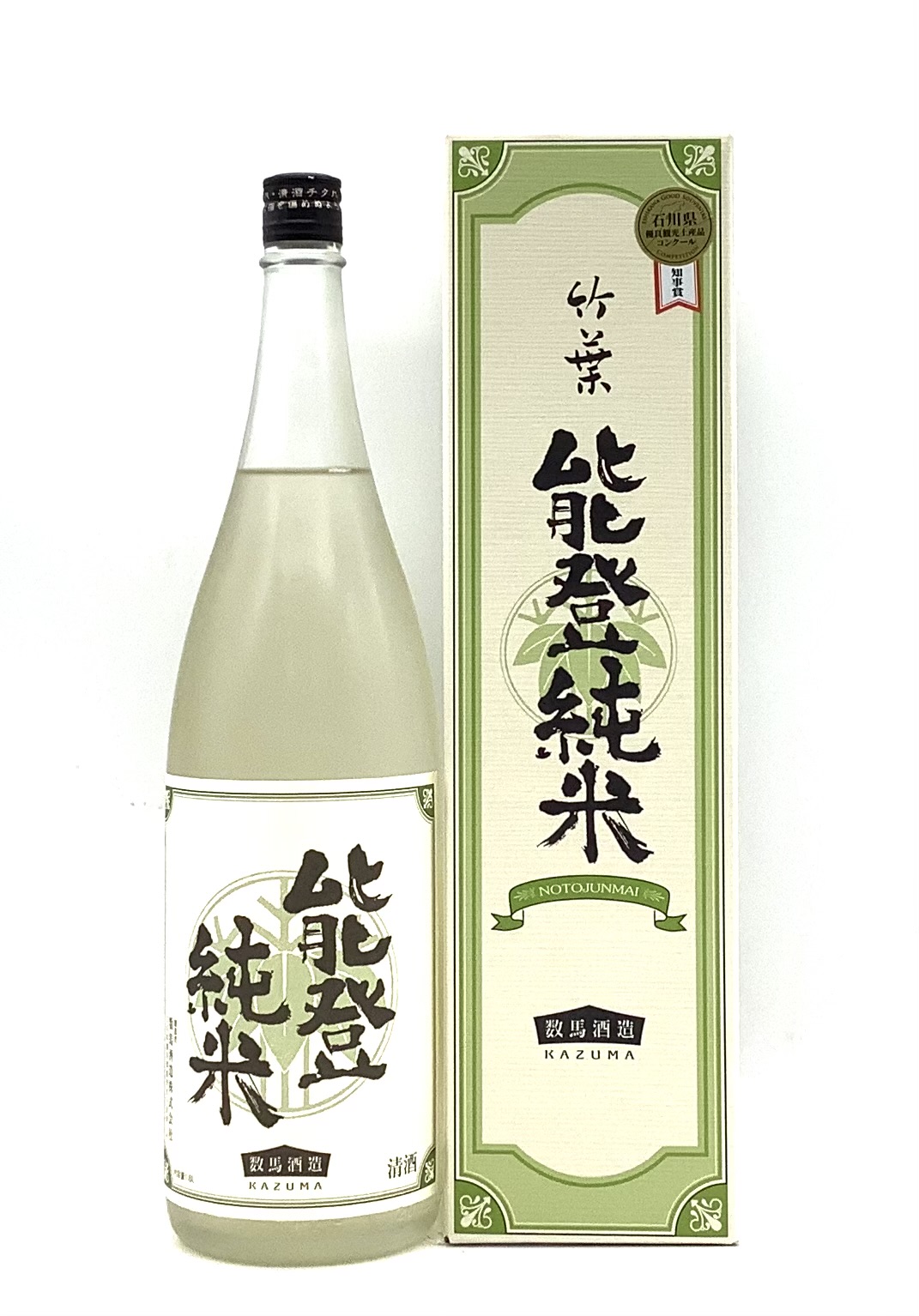 数馬酒造 竹葉 能登純米 1800ml | 酒のいろは | 日本酒・焼酎・ワイン・ウイスキーの通販