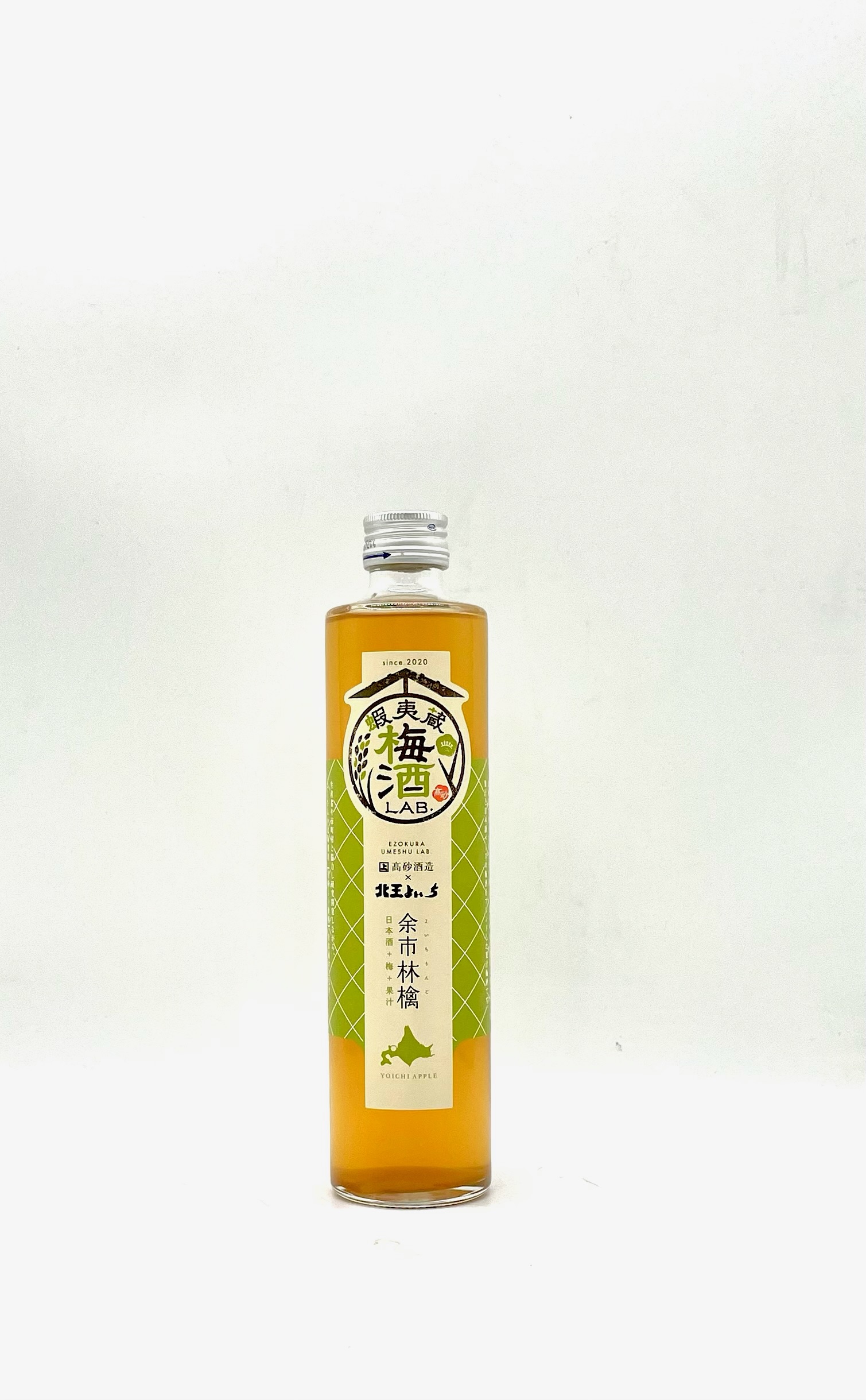 高砂　蝦夷蔵　梅酒　LAB　林檎　375ml