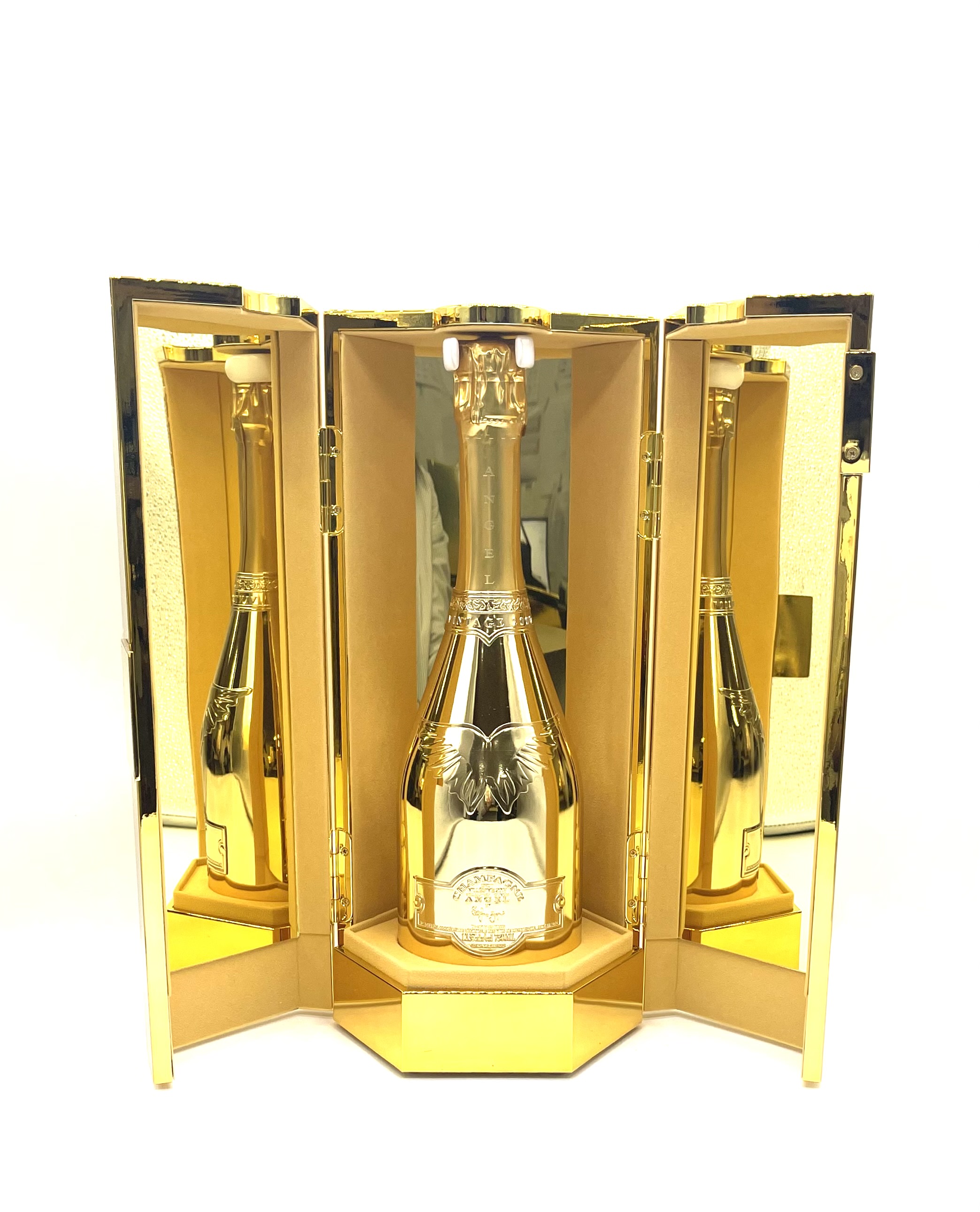エンジェルエンジェル ヴィンテージ 2007年 ゴールド 正規品 シャンパン ケース付き
